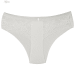 ست شورت و سوتین زنانه پانیذ مدل فنردار کد 9013 رنگ سفید