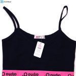 ست نیم تنه و شورت ورزشی زنانه کوزا مدل 9141-2 رنگ سرمه ای