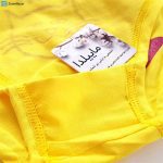 شورت زنانه ماییلدا مدل گربه کد 4052 رنگ زرد