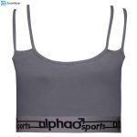 ست نیم تنه و شورت ورزشی زنانه کوزا مدل 9142-11 رنگ طوسی