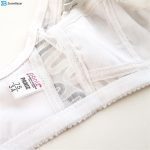 سوتین زنانه پانیذ مدل بدون فنر کد 66508-8 رنگ سفید