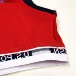 ست شورت و نیم تنه زنانه یو اس پولو مدل 4004-255 رنگ قرمز