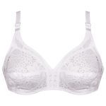 سوتین زنانه پانیذ مدل بدون فنر کد 66508-14 رنگ سفید