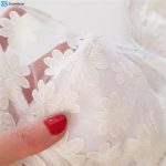 سوتین زنانه پانیذ مدل بدون فنر کد 66508-12 رنگ سفید