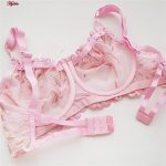 ست شورت و سوتین زنانه کارنا رز مدل فنردار کد 3389-6 رنگ صورتی