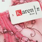 ست شورت و سوتین زنانه کارنا رز مدل گل بهاری کد 3389-10 رنگ صورتی تیره