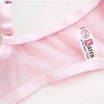 سوتین زنانه کارنا رز مدل گیپور کد 3388-11 رنگ صورتی روشن