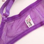 سوتین زنانه کارنا رز مدل گیپور کد 3388-3 رنگ بنفش