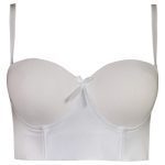 سوتین زنانه مدل فنردار کد 4289 رنگ سفید