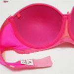 سوتین زنانه مدل دکلته فنردار کد 4286 رنگ صورتی