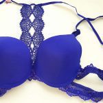 ست شورت و سوتین زنانه ماییلدا مدل پوش آپ فنردار کد 4283-1952 رنگ آبی