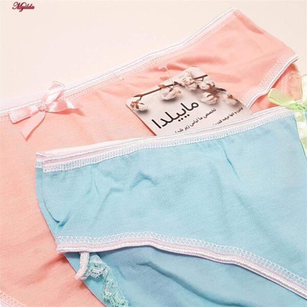 شورت زنانه ماییلدا مدل اسلیپ نخی کد 4245-BSCS بسته 4 عددی