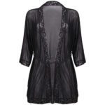 روبدوشامبر گیپور زنانه مشکی کد 4304-81008