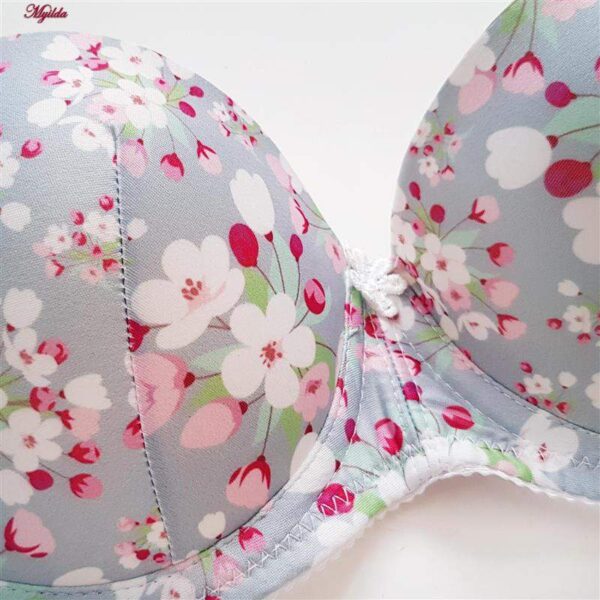 ست شورت و سوتین زنانه لنا مدل پوش آپ فنر دار کد 4378-1