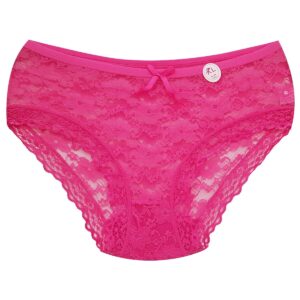 شورت زنانه ماییلدا مدل گیپوری کد 4240 رنگ سرخابی