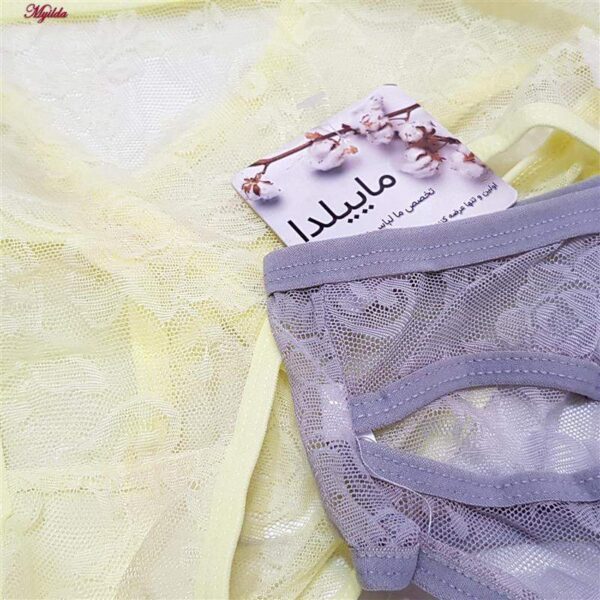 شورت زنانه ماییلدا مدل گیپوری کد 4247-1004-GYBP بسته 4 عددی