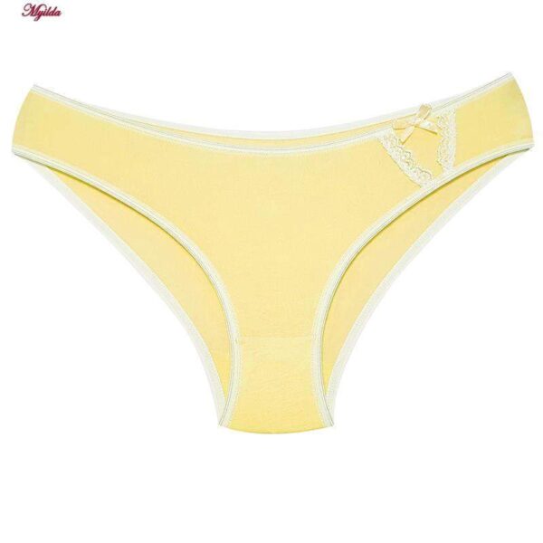 شورت زنانه ماییلدا مدل اسلیپ نخی کد 4246-1001-GSPY بسته 4 عددی