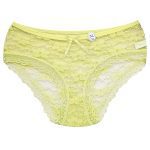 شورت زنانه ماییلدا مدل گیپوری کد 4240 رنگ زرد