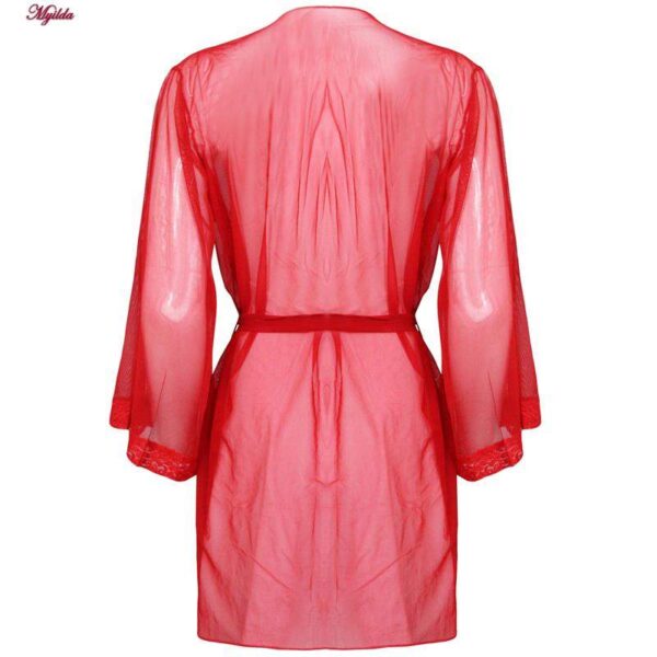 روبدوشامبر زنانه مدل 4305-81008 رنگ قرمز