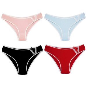 شورت زنانه ماییلدا مدل اسلیپ نخی کد 4246-1001-BRPB بسته 4 عددی