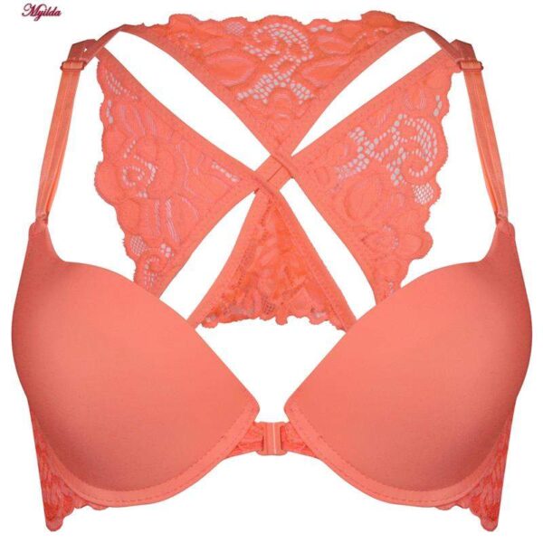 ست شورت و سوتین زنانه ماییلدا مدل پوش آپ فنردار کد 4284-7201 رنگ نارنجی ست شورت و سوتین زنانه ماییلدا مدل پوش آپ فنردار کد 4284-7201 رنگ نارنجی