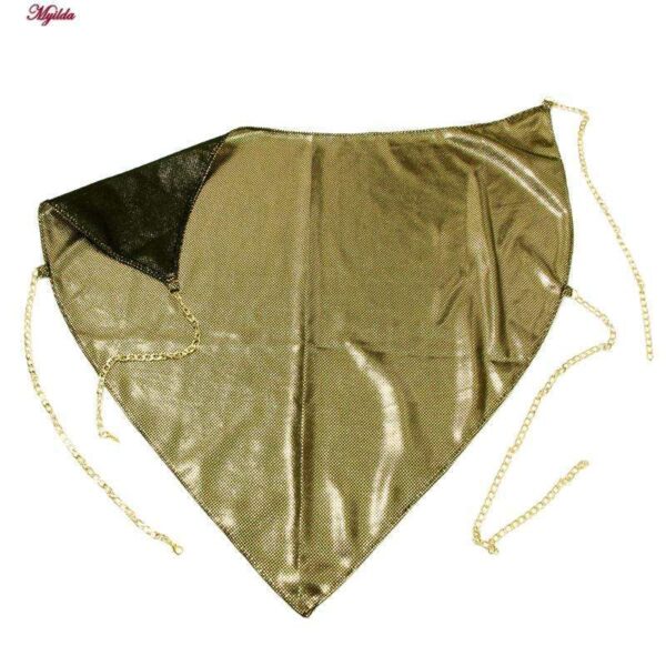 لباس خواب زنانه ماییلدا مدل زنجیر پوست ماری کد 3684-440-G رنگ طلایی