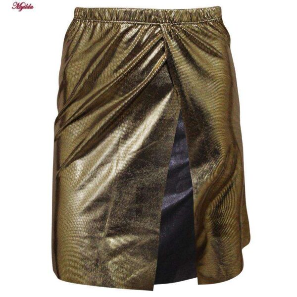 لباس خواب زنانه ماییلدا مدل زنجیر پوست ماری کد 3684-440-G رنگ طلایی