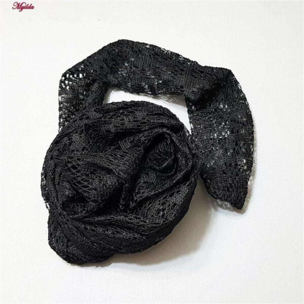 روبدوشامبر زنانه مدل گیپوری کد 4307-81002 رنگ مشکی