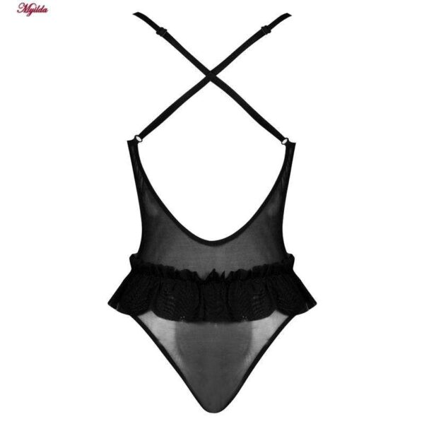 لباس خواب زنانه ماییلدا کد 4419-412 به همراه جوراب رنگ مشکی