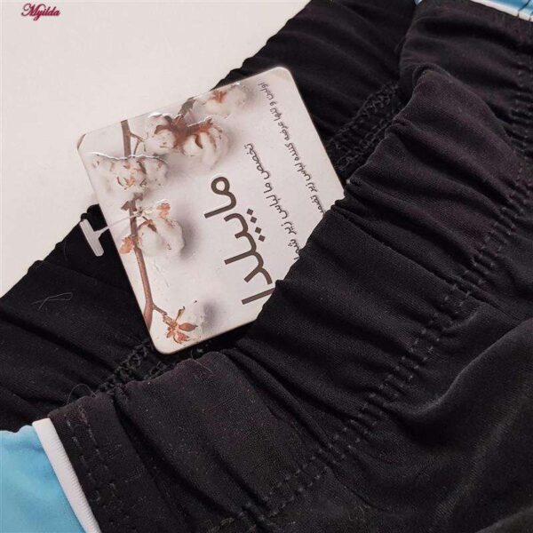 مایو مردانه ماییلدا مدل پادار کد 4411 رنگ آبی