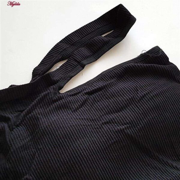 کراپ‌تاپ زنانه ماییلدا مدل 4462 رنگ مشکی