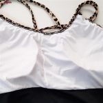 مایو زنانه فیتن فرخ زادی مدل پلنگی شلوارکی کد 4518-282