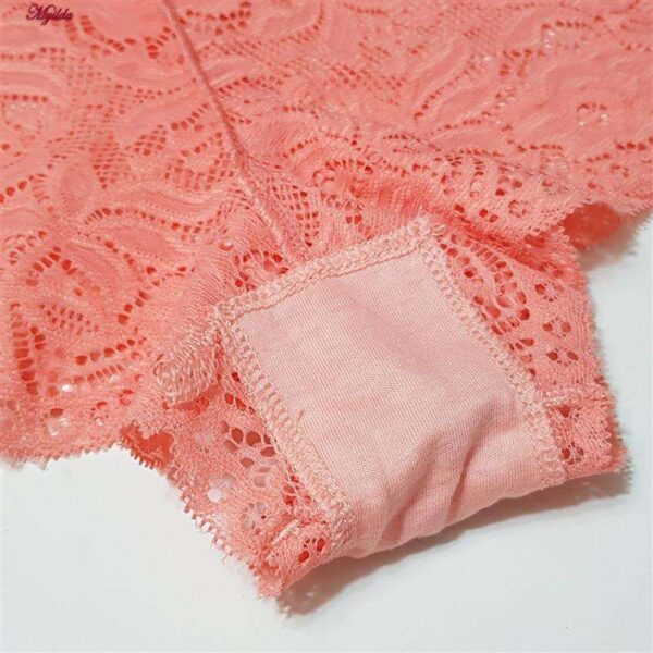 شورت زنانه ماییلدا مدل گیپوری کد 4463 رنگ گلبهی