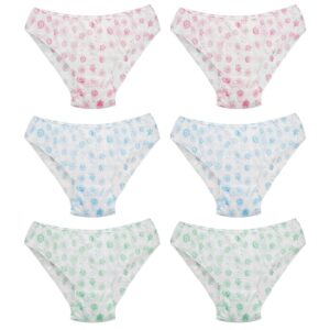 شورت زنانه رز بانو مدل یکبار مصرف کد 4199 بسته 6 عددی