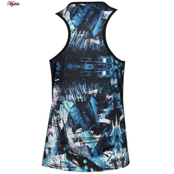 تاپ ورزشی زنانه ماییلدا مدل 4520-420P-01 رنگ آبی