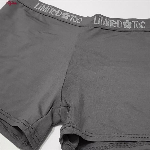 شورت دخترانه مدل Limited too کد 4516 رنگ خاکستری تیره