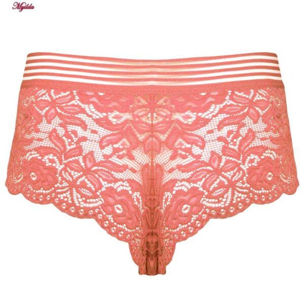 شورت زنانه ماییلدا مدل گیپوری کد 4463 رنگ گلبهی