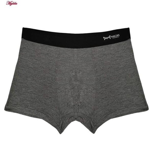 شورت مردانه مدل پادار کد 4544 رنگ خاکستری تیره