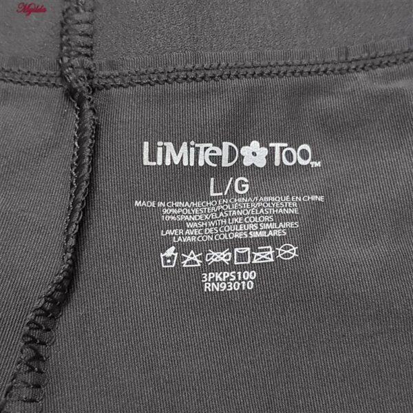 شورت دخترانه مدل Limited too کد 4516 رنگ خاکستری تیره