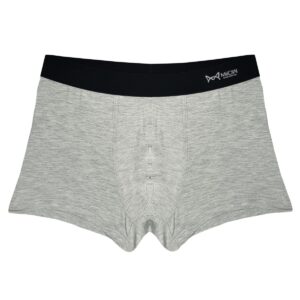 شورت مردانه مدل پادار کد 4544 رنگ خاکستری روشن