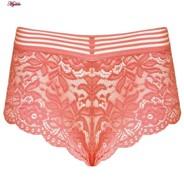 شورت زنانه ماییلدا مدل گیپوری کد 4463 رنگ گلبهی