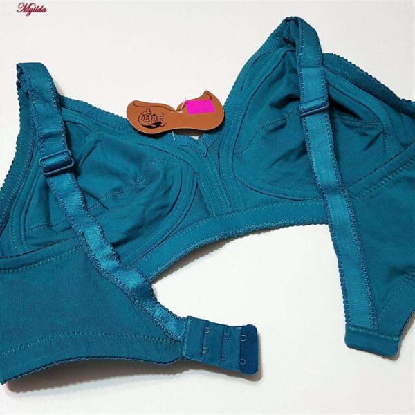 ست شورت و سوتین زنانه میسا مدل بدون فنر کد 4421 رنگ آبی