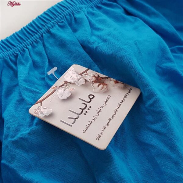 شورت پسرانه ماییلدا مدل اسلیپ کد 4550 رنگ آبی کاربنی