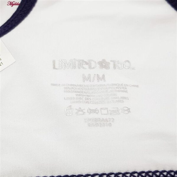 نیم تنه دخترانه مدل Limited too کد 4515 رنگ سفید