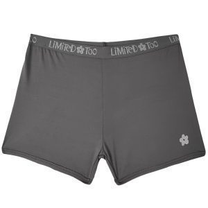 شورت دخترانه مدل Limited too کد 4516 رنگ خاکستری تیره