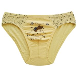 شورت پسرانه ماییلدا مدل اسلیپ کد 4550 رنگ زرد