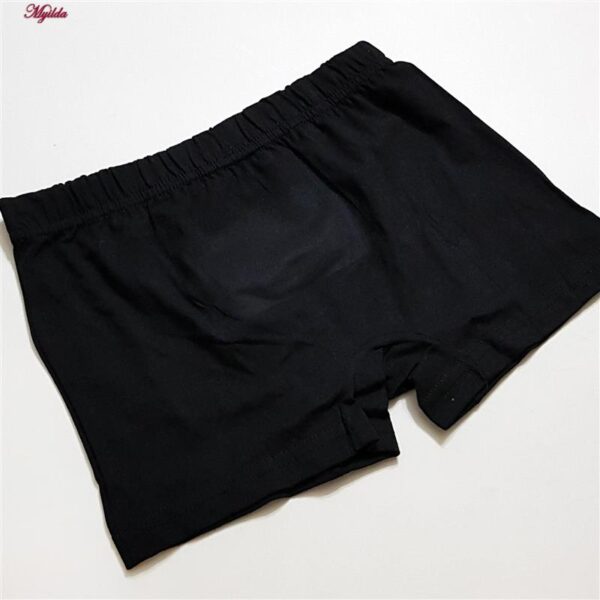 شورت پسرانه کوزا مدل پادار پنبه ای کد 4595 رنگ مشکی