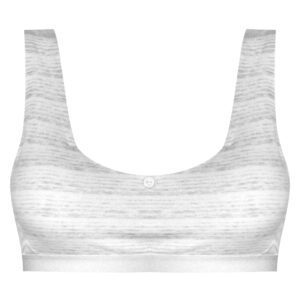 سوتین زنانه ماییلدا مدل بدون فنر پددار کد 4570 رنگ طوسی