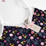 ست تاپ و شلوارک زنانه کوزا مدل پنبه ای کد 9115 رنگ سرمه ای