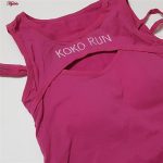 نیم تنه ورزشی زنانه ماییلدا مدل بدون فنر پددار کد 4581 رنگ سرخابی